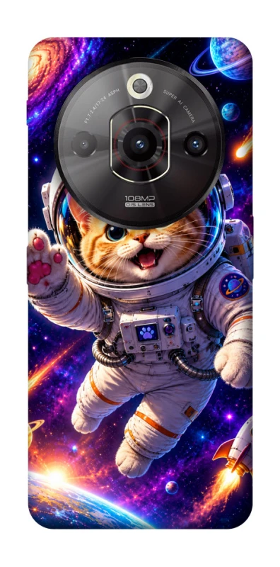 Чехол на ZTE Nubia Focus Pro Space Cat фото 1 из 1