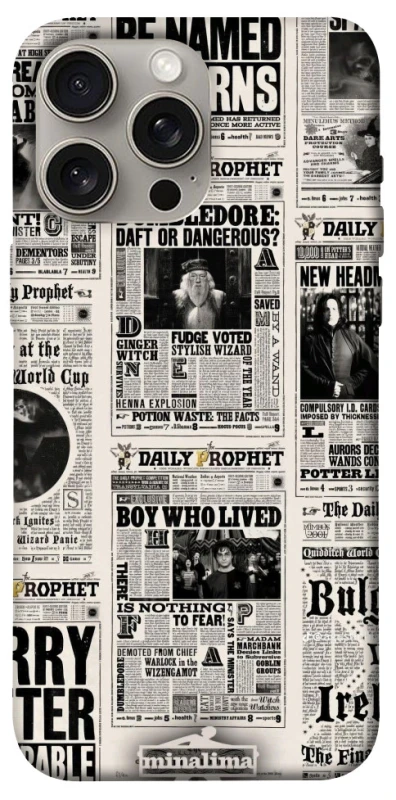 Чехол Harry Potter newspaper фото 1 из 1