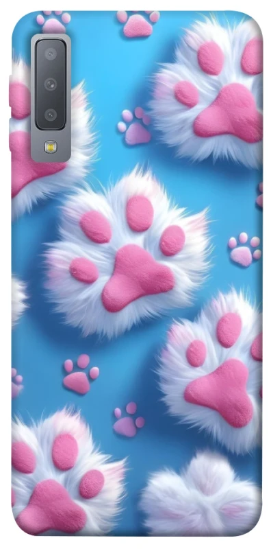 Чохол на Samsung A750 Galaxy A7 (2018) Cat paw фото 1 з 1