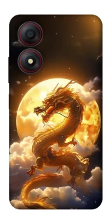 Чехол на ZTE Blade A34 4G Golden Dragon фото 1 из 1