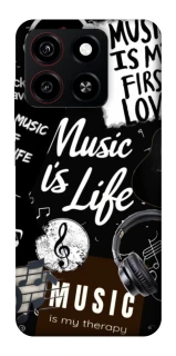 Чохол на ZTE Blade A35 4G Music is Life фото 1 з 1