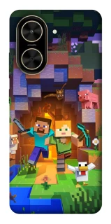 Чехол на Xiaomi Poco C71 Minecraft game фото 1 из 1