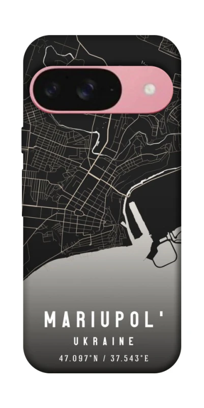 Чехол на Google Pixel 9 Mariupol map фото 1 из 1