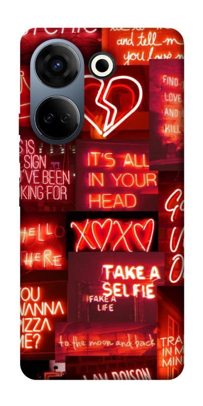 Чохол на TECNO Camon 20 Pro (CK7n) Love collage ver.7 фото 1 з 1