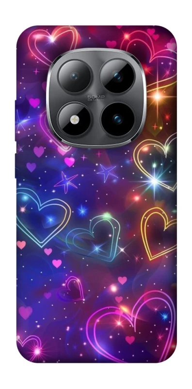 Чохол на Xiaomi Redmi Note 15 Pro 5G Drawn hearts фото 1 з 1