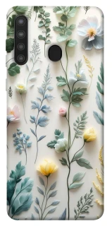Чохол на Samsung Galaxy A21 Floral design ver.4 фото 1 з 1