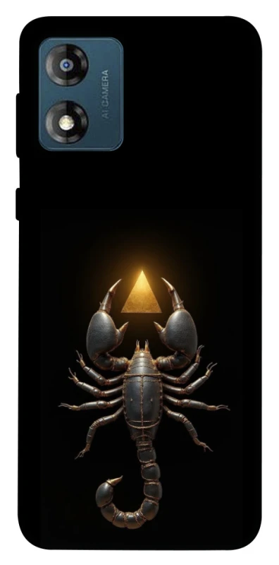 Чохол на Motorola Moto E13 Scorpio with Golden Triangle фото 1 з 1