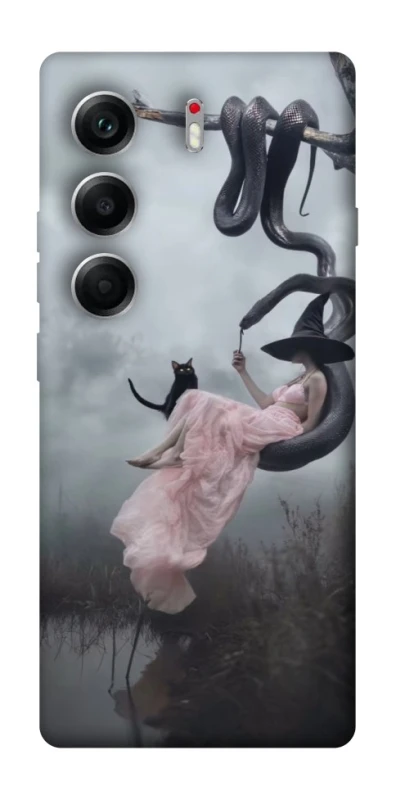 Чехол на Tecno Camon 40 Halloween Witch ver.5 фото 1 из 1
