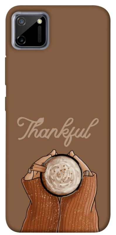 Чохол на Realme C11 Thankful coffee фото 1 з 1
