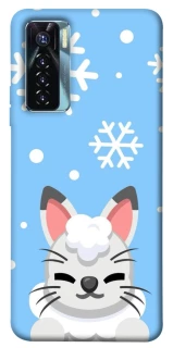 Чохол на TECNO Camon 17 Pro Adopt Me Snow Kitty Smile фото 1 з 1