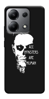 Чохол на Xiaomi Redmi Note 13 4G All Monsters are Human фото 1 з 1
