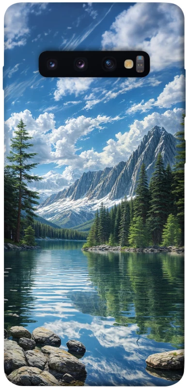 Чохол на Samsung Galaxy S10+ River in the mountains фото 1 з 1