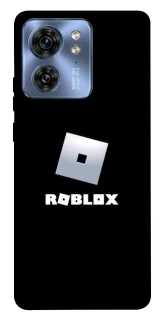 Чехол на Motorola Edge 40 Roblox logo black фото 1 из 1