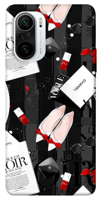 Чехол на Xiaomi Redmi K40 / K40 Pro / K40 Pro+ / Poco F3 Fashion collage ver.4 фото 1 из 1