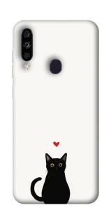 Чохол на ZTE Blade A7 (2020) cat in love фото 1 Чохол на ZTE Blade A7 (2020) cat in love фото 1 з 1