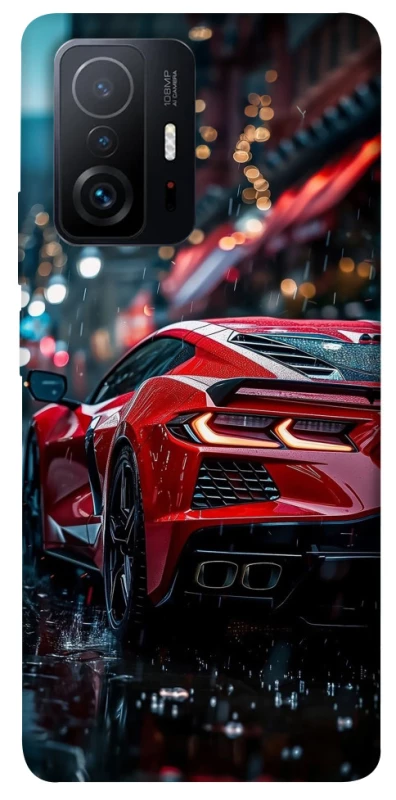 Чехол на Xiaomi 11T / 11T Pro Red sports car фото 1 из 1