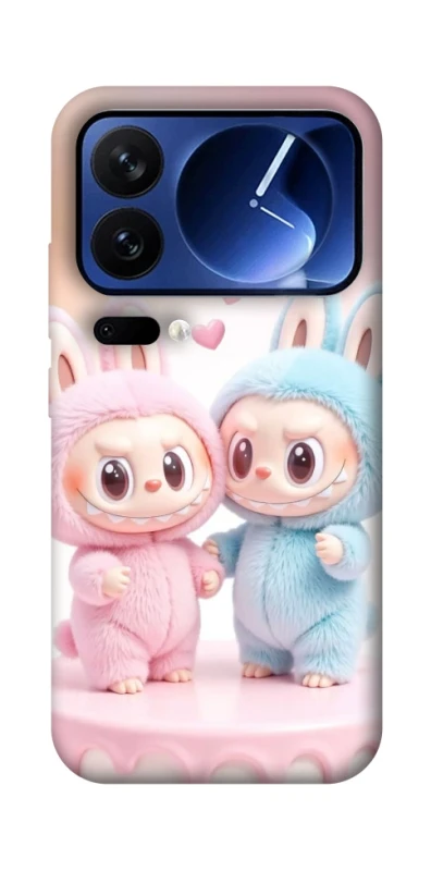Чохол на Xiaomi 17 Pro Labubu Twins фото 1 з 1