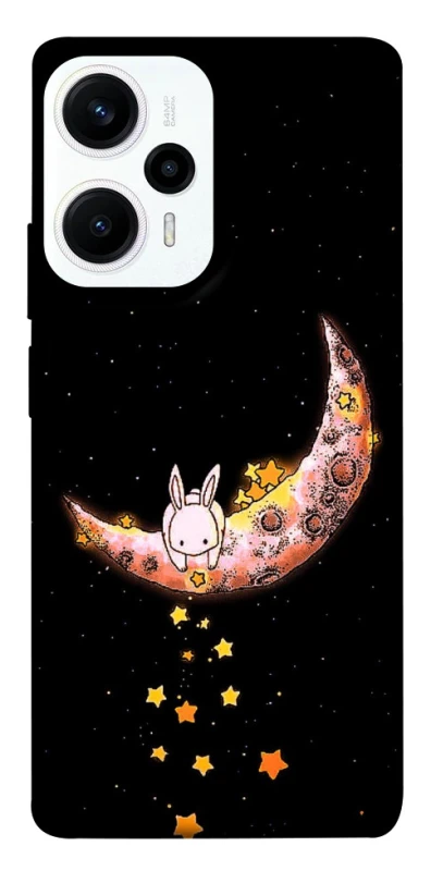 Чохол на Xiaomi Poco F5 / Note 12 Turbo Moon rabbit фото 1 з 1