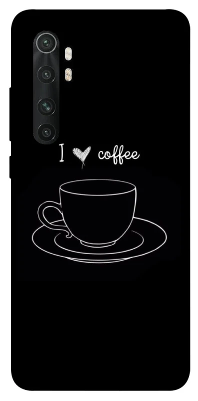Чехол на Xiaomi Mi Note 10 Lite Black coffee фото 1 из 1