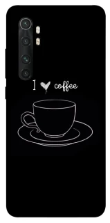 Чехол на Xiaomi Mi Note 10 Lite Black coffee фото 1 из 1