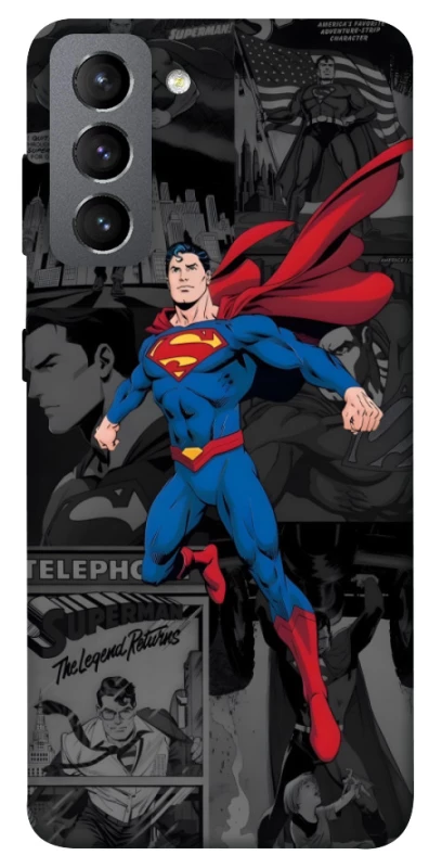 Чохол на Samsung Galaxy S21 FE superman comics фото 1 з 1