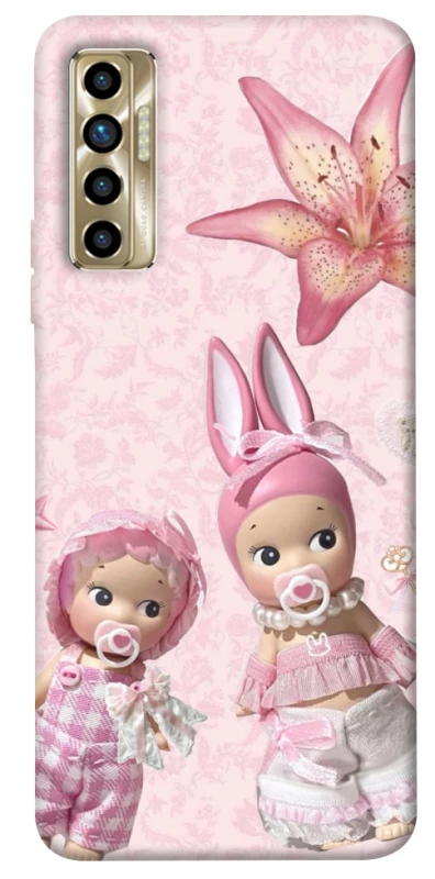 Чохол на TECNO Camon 17P Vintage Blossom Twins фото 1 з 1