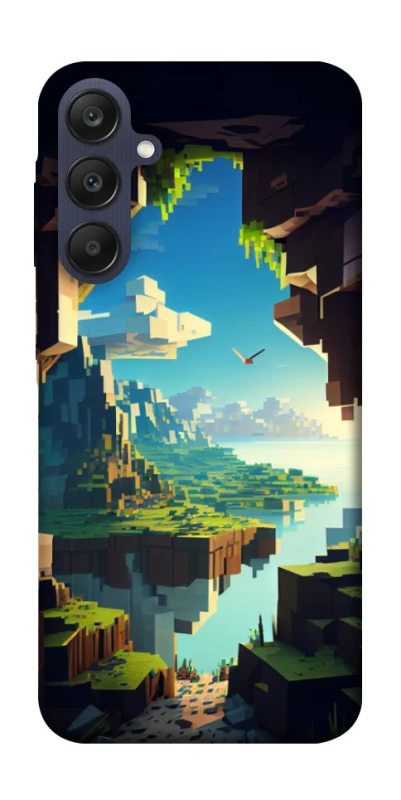 Чохол на Samsung Galaxy A25 5G Minecraft sunrise фото 1 з 1