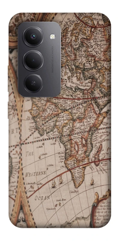 Чохол на Xiaomi Redmi 15 (EU) Карта подорожей фото 1 з 1