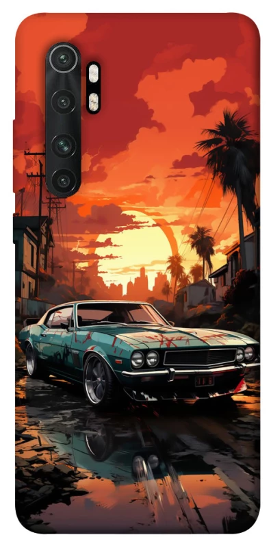 Чохол на Xiaomi Mi Note 10 Lite Car at sunset фото 1 з 1