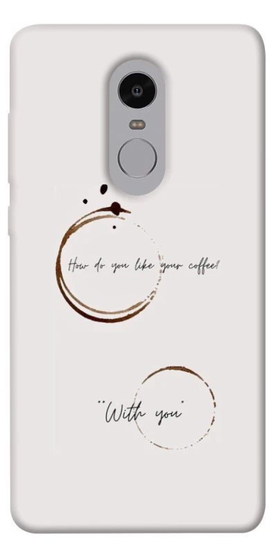 Чохол на Xiaomi Redmi Note 4X / Note 4 (Snapdragon) Coffee with you фото 1 з 1