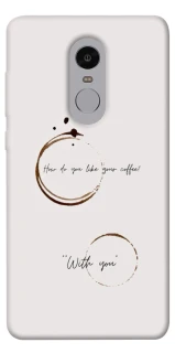 Чехол на Xiaomi Redmi Note 4X / Note 4 (Snapdragon) Coffee with you фото 1 из 1