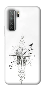 Чехол на Huawei Nova 7 SE Tattoo ver.9 фото 1 из 1