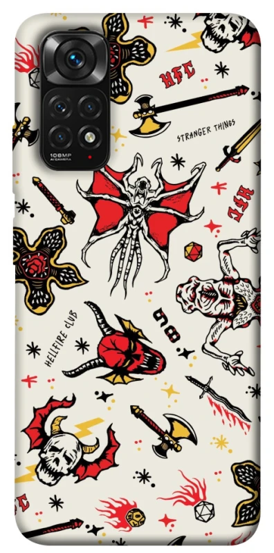 Чохол на Xiaomi Redmi Note 11 (Global) / Note 11S Stranger Things ver.2 фото 1 з 1