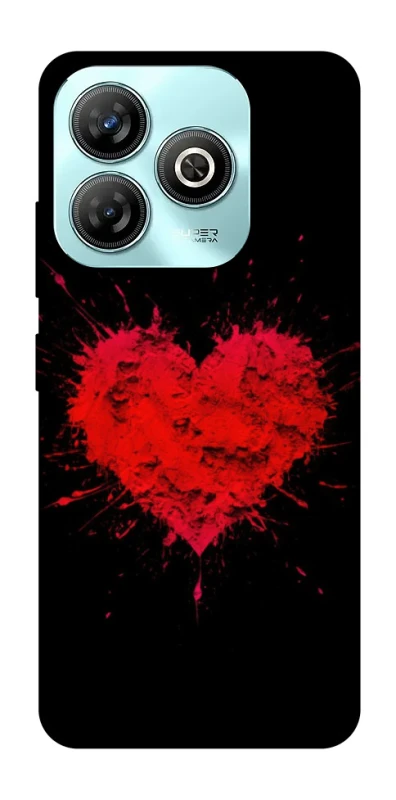 Чохол на ZTE Blade A75 4G Splash heart фото 1 з 1