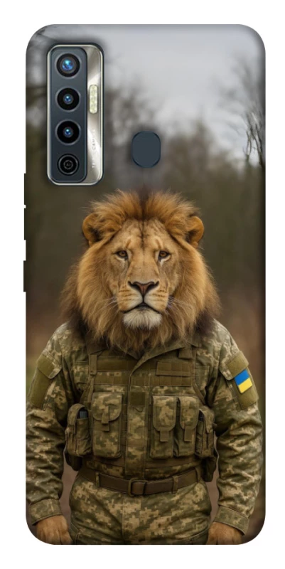 Чохол на TECNO Camon 17 Лев захисник фото 1 з 1