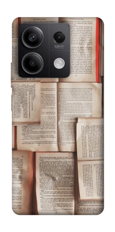 Чехол на Xiaomi Redmi Note 13 5G Книги фото 1 из 1