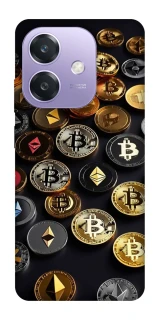 Чехол на Oppo A3X Many coins фото 1 из 1