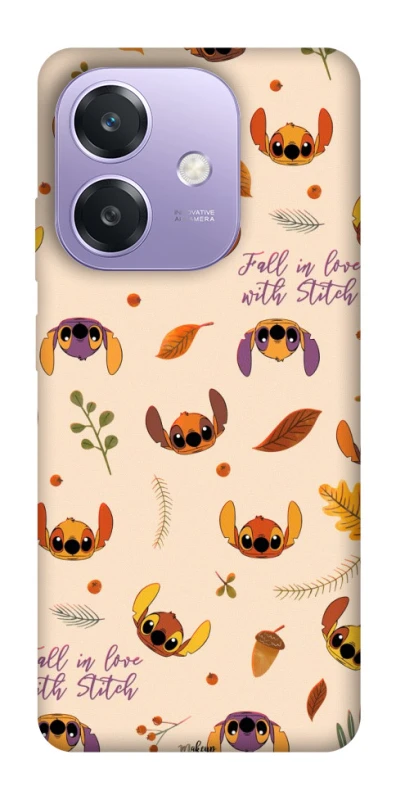 Чехол на Oppo A3X Fall in love with Stitch фото 1 из 1