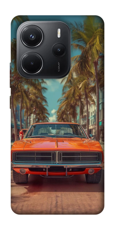 Чохол на Xiaomi Redmi Note 14 4G (Int. version) Tropical car фото 1 з 1