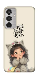 Чохол на Samsung Galaxy M35 Create the life you love фото 1 з 1