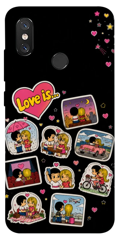 Чехол на Xiaomi Mi 8 Love is ver.3 фото 1 из 1