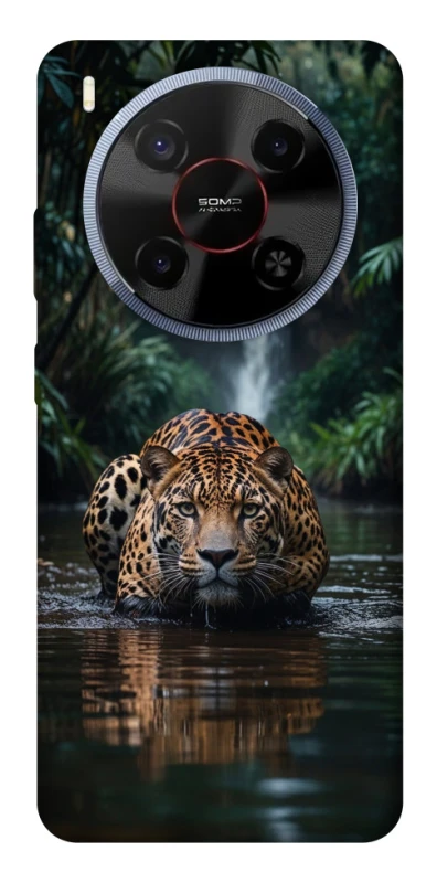 Чохол на ZTE Blade V70 Max Leopard in water фото 1 з 1
