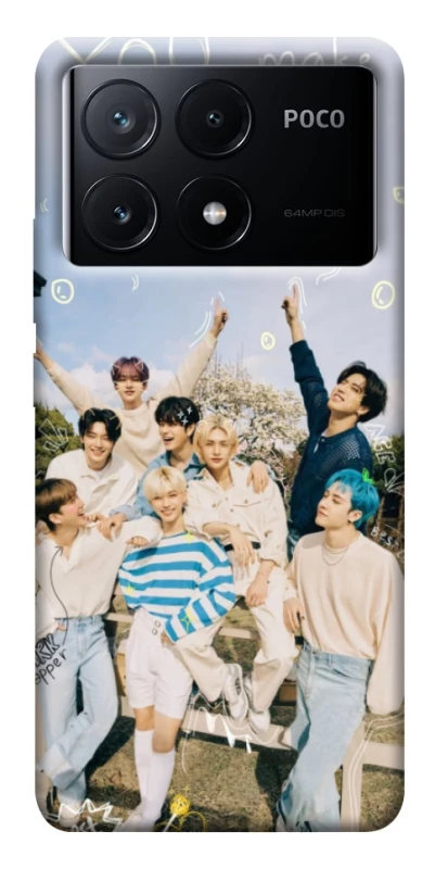 Чохол на Xiaomi Poco X6 Stray Kids One Team фото 1 з 1
