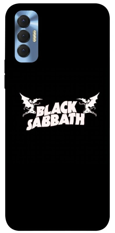 Чехол на TECNO Spark 8P Black Sabbath logo ver.2 фото 1 из 1