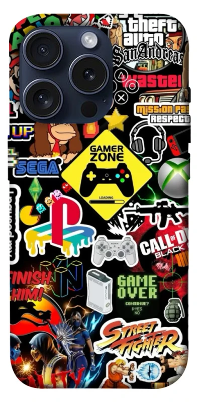 Чехол на Apple iPhone 15 Pro (6.1") Gamer Zone фото 1 из 1