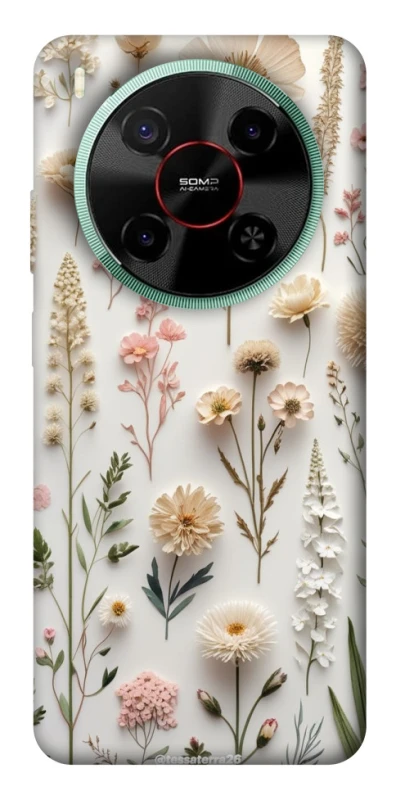 Чохол на ZTE Nubia V70 Max Floral design ver.1 фото 1 з 1
