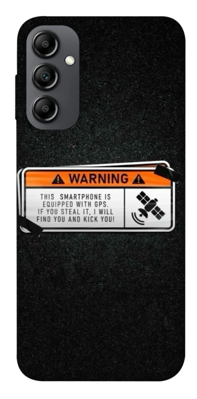 Чохол на Samsung Galaxy A14 4G/5G Warning фото 1 з 1