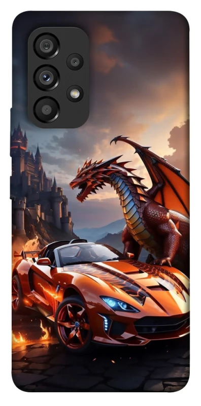 Чохол на Samsung Galaxy A53 5G Сar and dragon фото 1 з 1