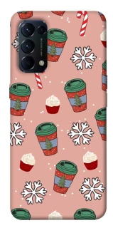 Чохол на Oppo Reno 5 4G Новорічний v38 фото 1 з 1