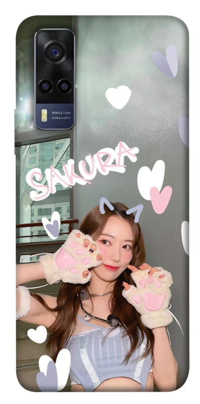 Чохол на Vivo Y53s Sakura - LE SSERAFIM фото 1 з 1